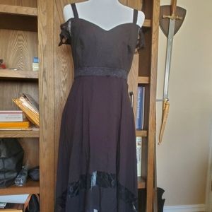 Elegant semi goth dress